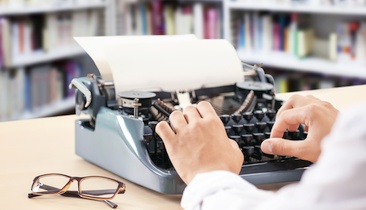 schreibmaschine schriftsteller autor journalist